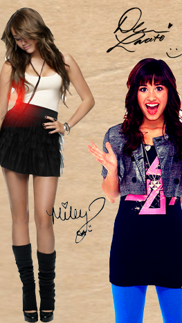 disney girl......Demi Lovato and Selena Gomez and Miley Cyrus